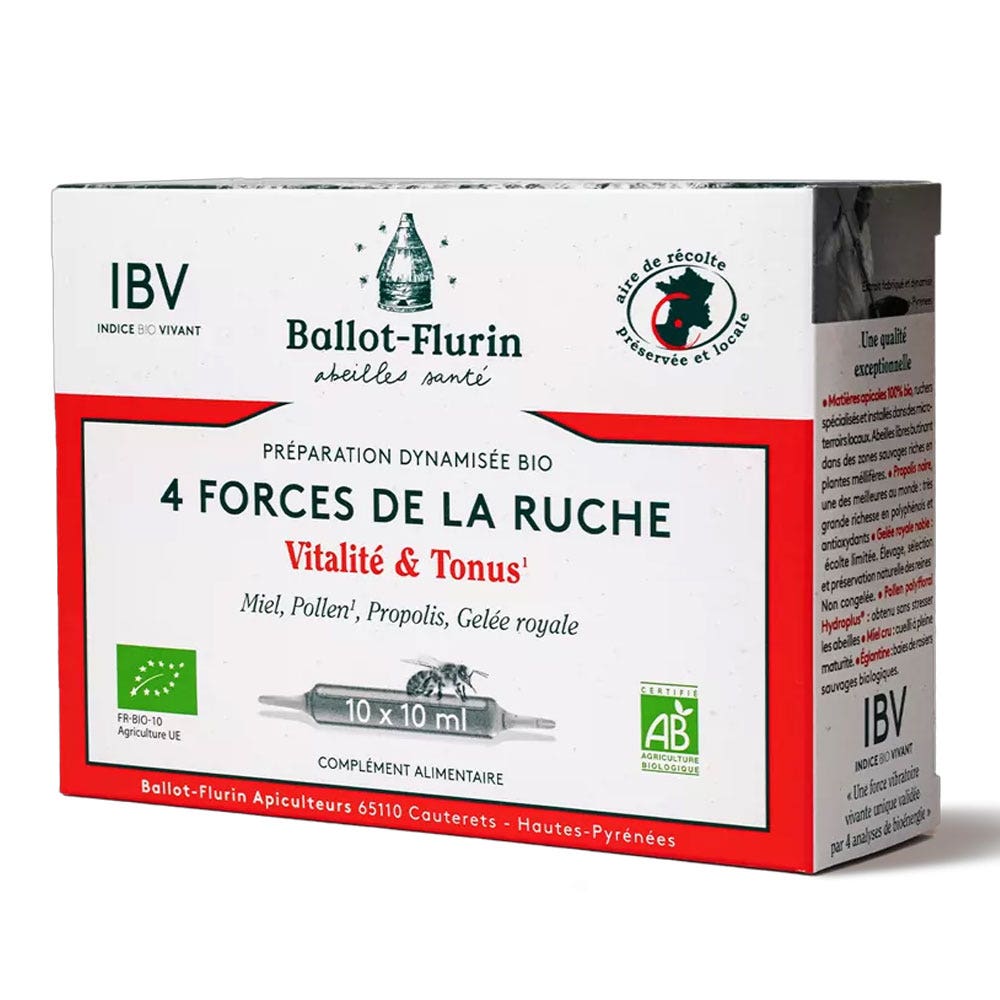 Ballot-Flurin 4 Forces de la Ruche Vitalité & Tonus 100ml