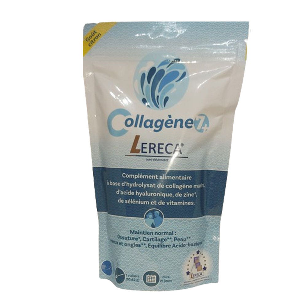 Lereca Collagene 7+ Goût Citron 21 Doses de 10g