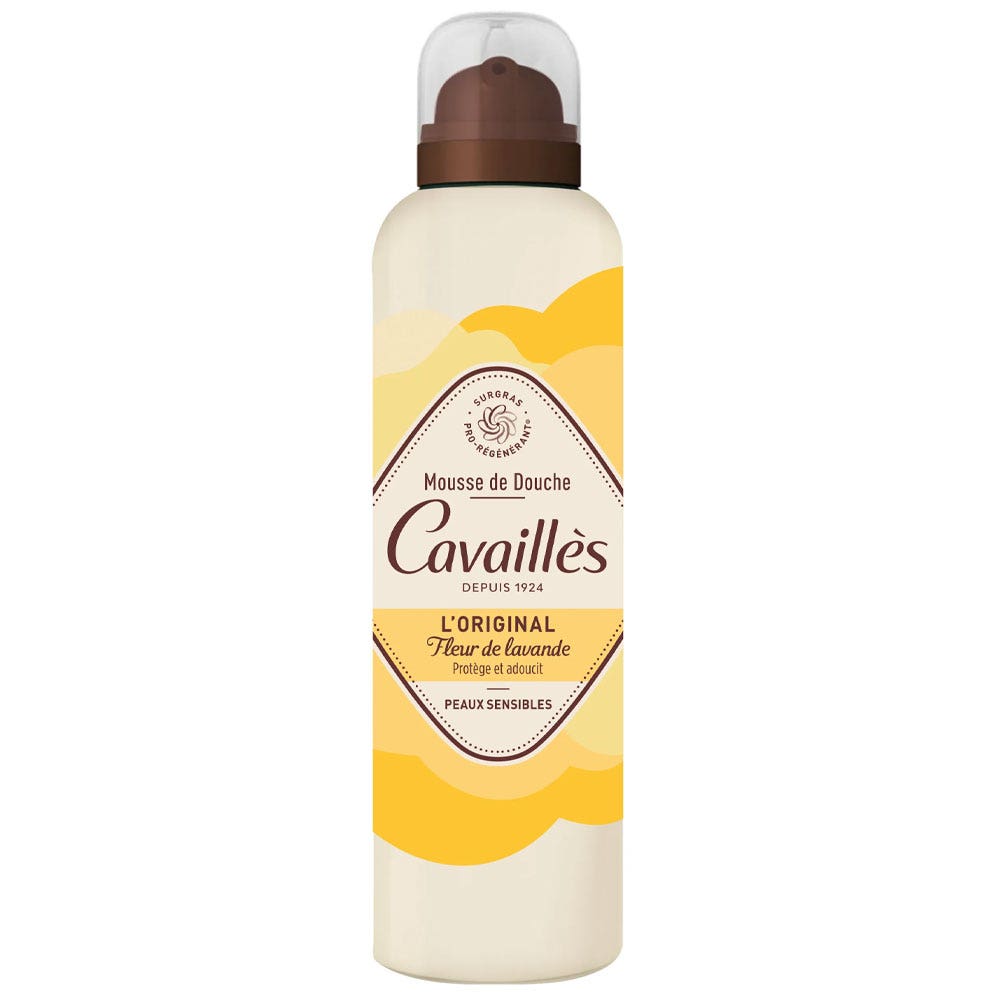 Cavaillès Surgras Pro-Régénérant Mousse de Douche Fleur de Lavande 200ml