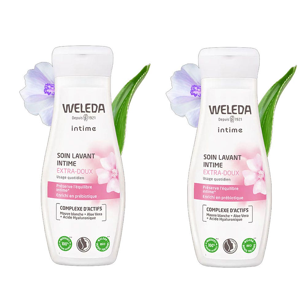 Weleda Intime Soin lavant Intime Extra-doux 2x200ml