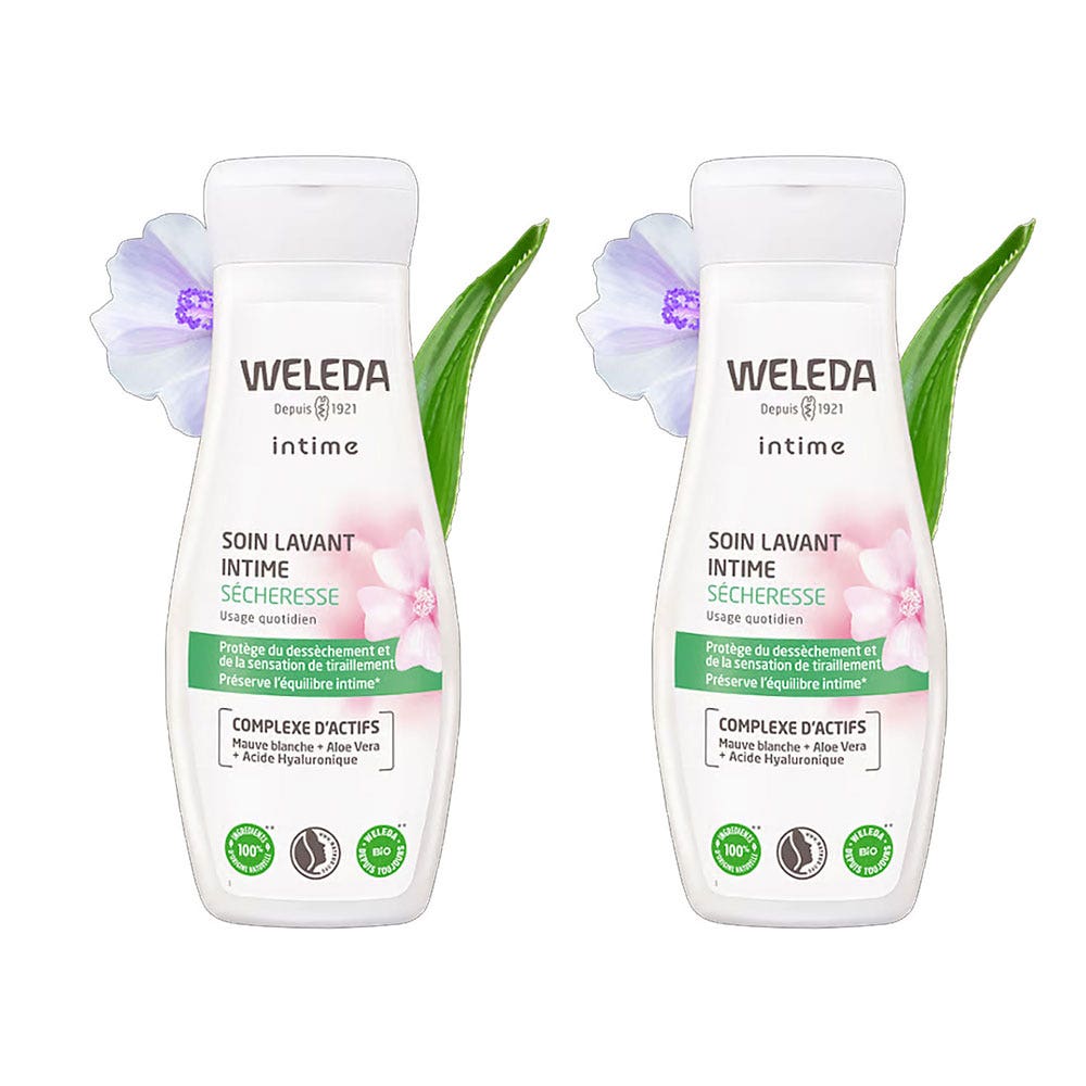 Weleda Intime Soin lavant Intime Sécheresse 2x200ml