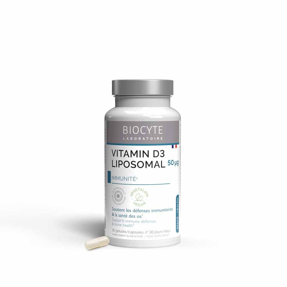 Biocyte Santé Vitamine D Liposomal 30 Gélules