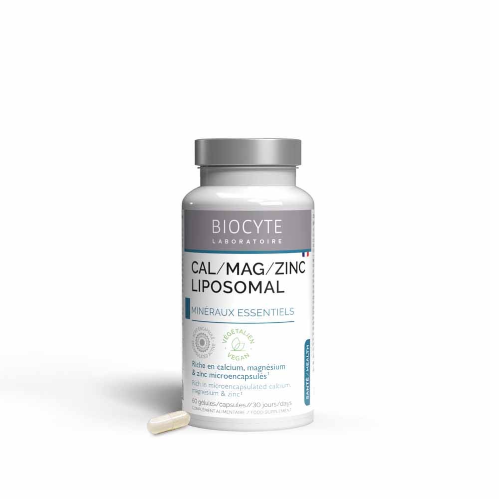 Biocyte Santé Cal/mag/zinc Liposomal 60 Gelules