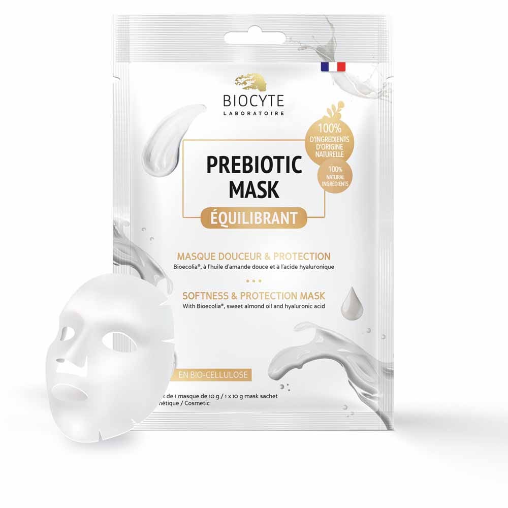 Biocyte Cosmetic Prebiotic Mask Equilibrant Sachet de 1 masque de 10ml