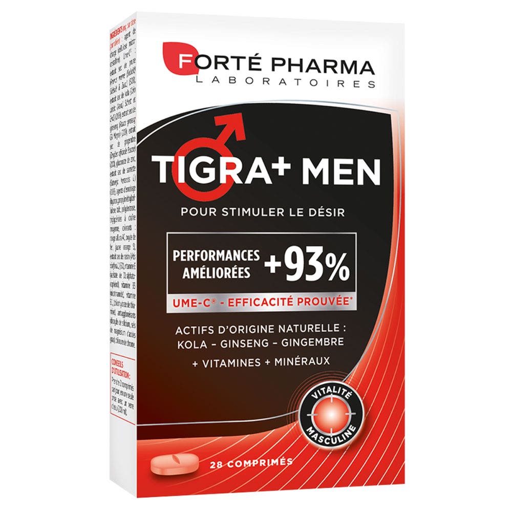 Forté Pharma Tigra+ Men men's vitality 28 tablets