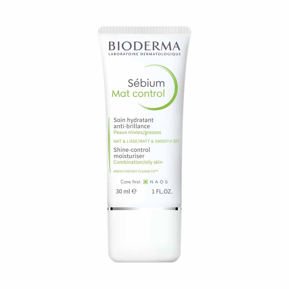 Bioderma Sebium Mat Control Soin Anti-brillance 12h Peaux mixtes à grasses 30ml