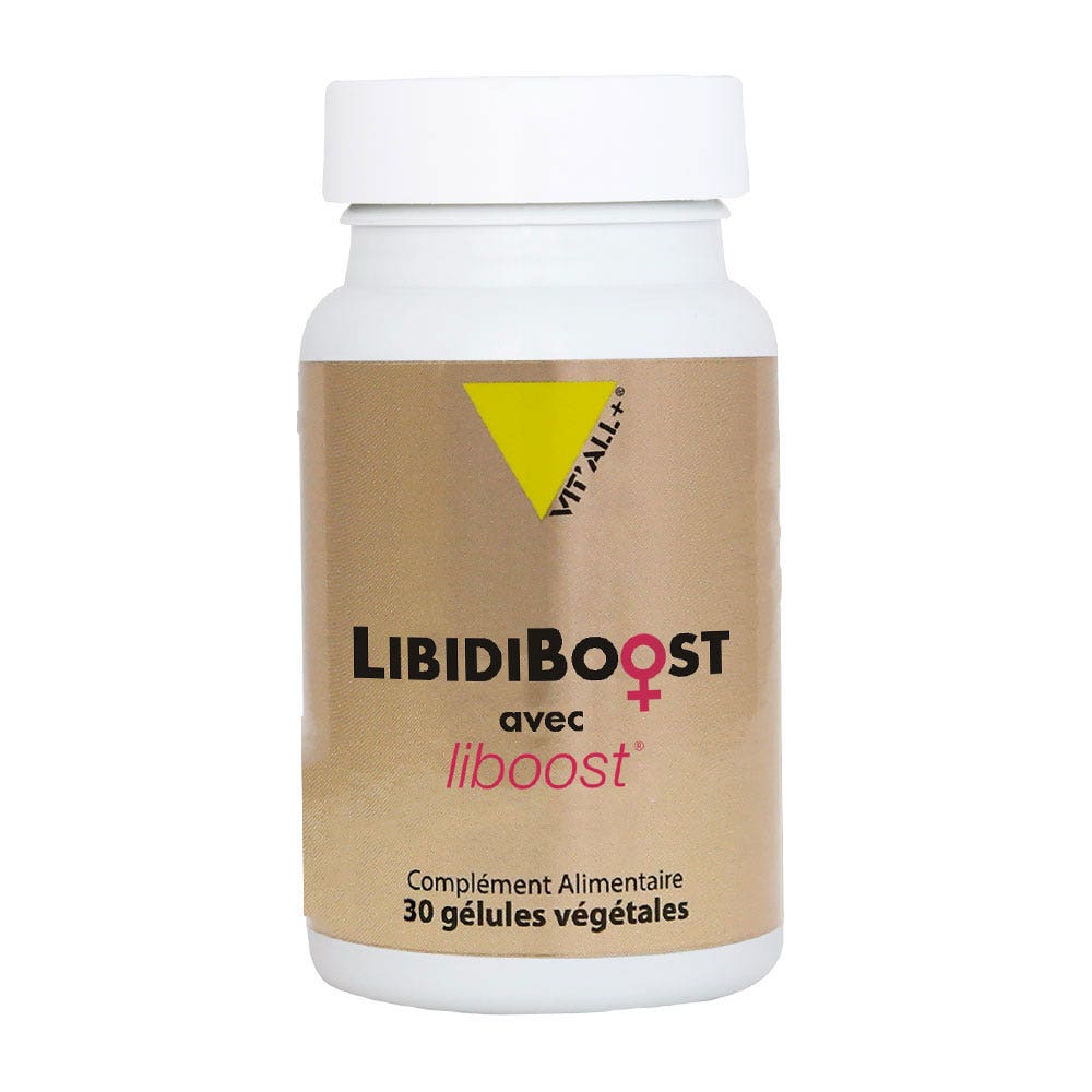 Vit'All+ LibidiBoost avec Liboost® 30 gélules