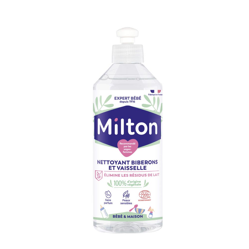 Milton Liquide Vaisselle Pour Biberons Et Tetines Sensitive 500ml