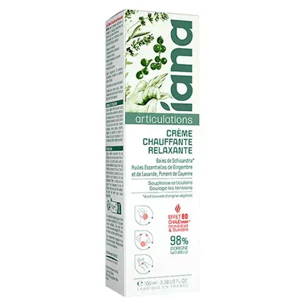 Iana Articulations Crème Chauffante Relaxante 100ml