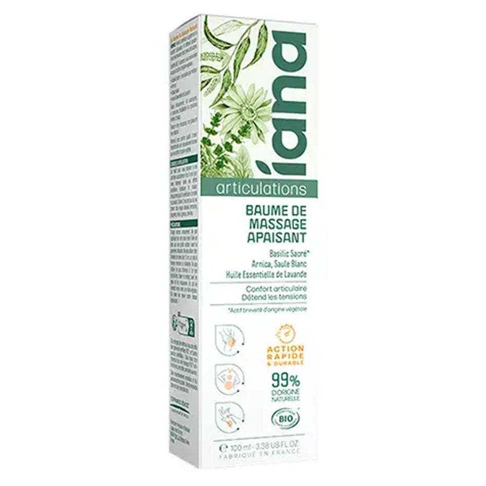 Iana Articulations Baume de Massage Apaisant 100ml