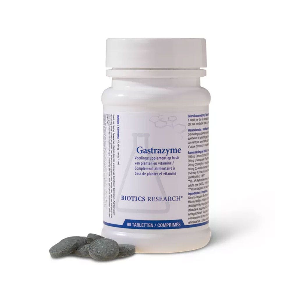 Biotics Research Gastrazyme 90 Comprimes