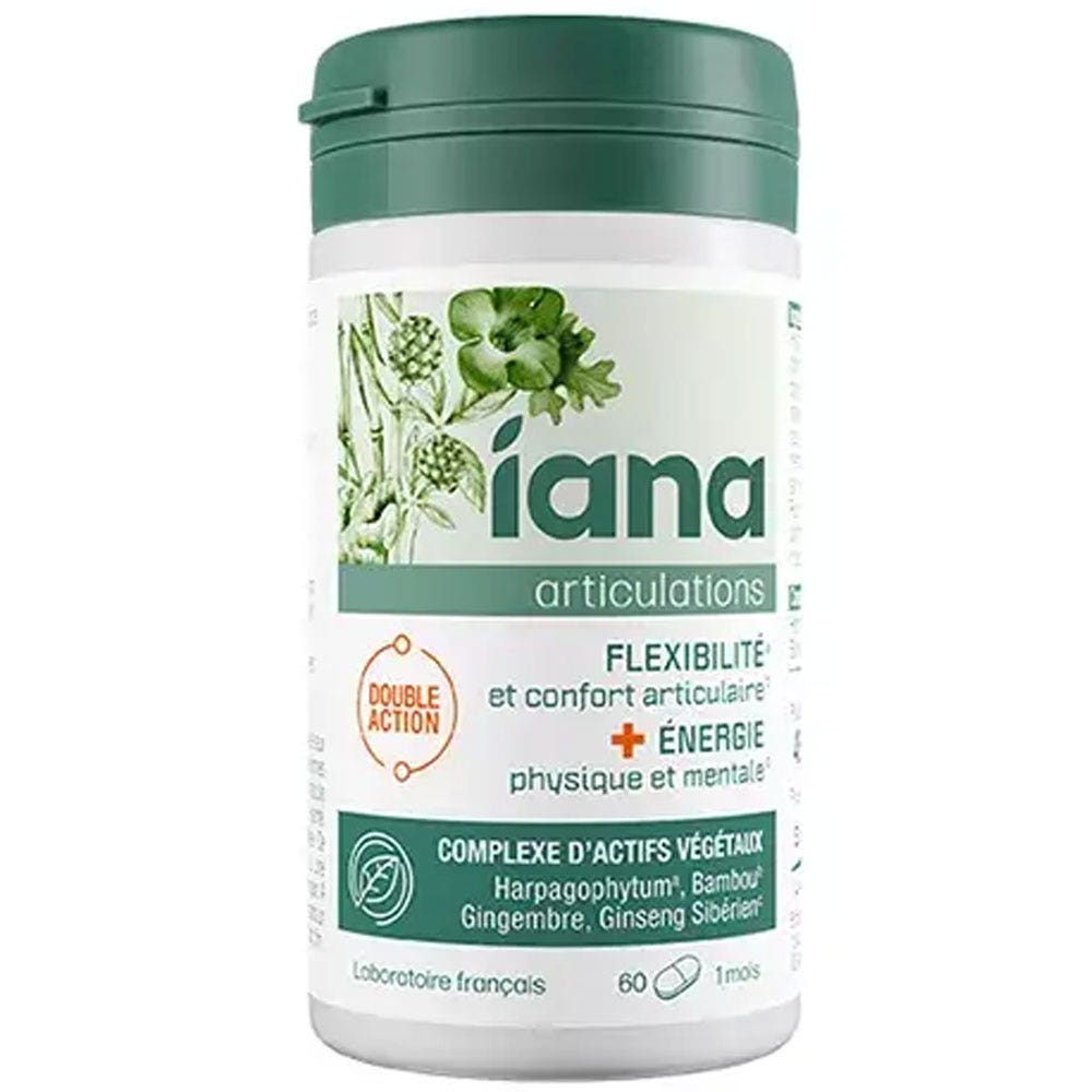 Iana Articulations Flexibilité & Energie 60 comprimés
