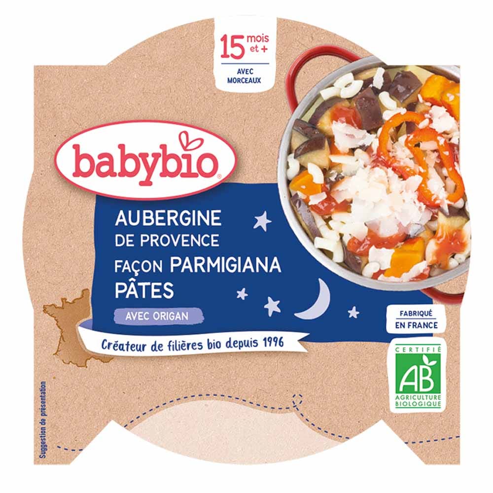 Babybio Assiette Bonne Nuit Bio Des 15 Mois 260g