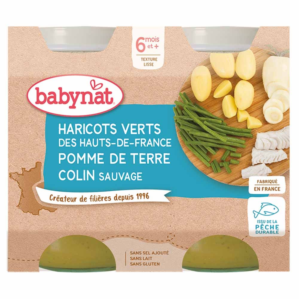 Babybio Petits Pots Menu Du Jour Des 6 Mois 2x200g