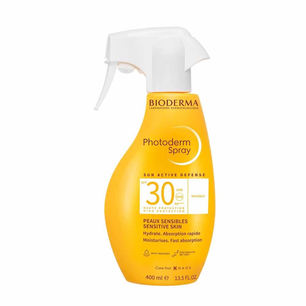 Bioderma Photoderm Spray SPF30 Invisible hydrate absorption rapide Peaux sensibles 400ml