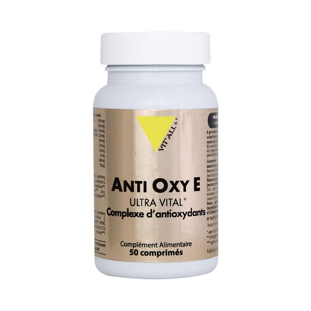 Vit'All+ Anti Oxy E Ultra Vital 50 Comprimés