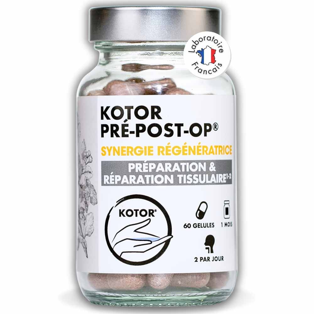 Kotor Pharma Pré Post Op Synergie Régénératrice 60 gélules