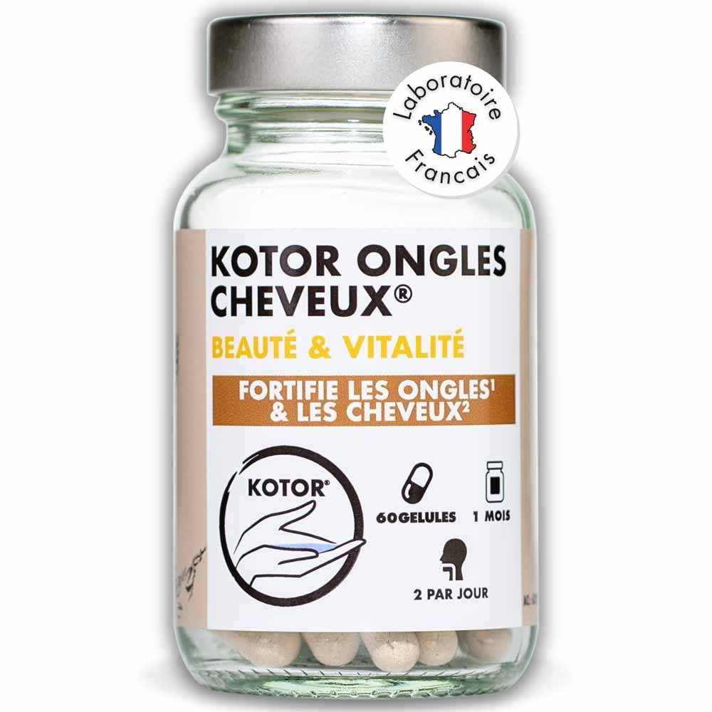 Kotor Pharma Ongles et Cheveux 60 Gélules