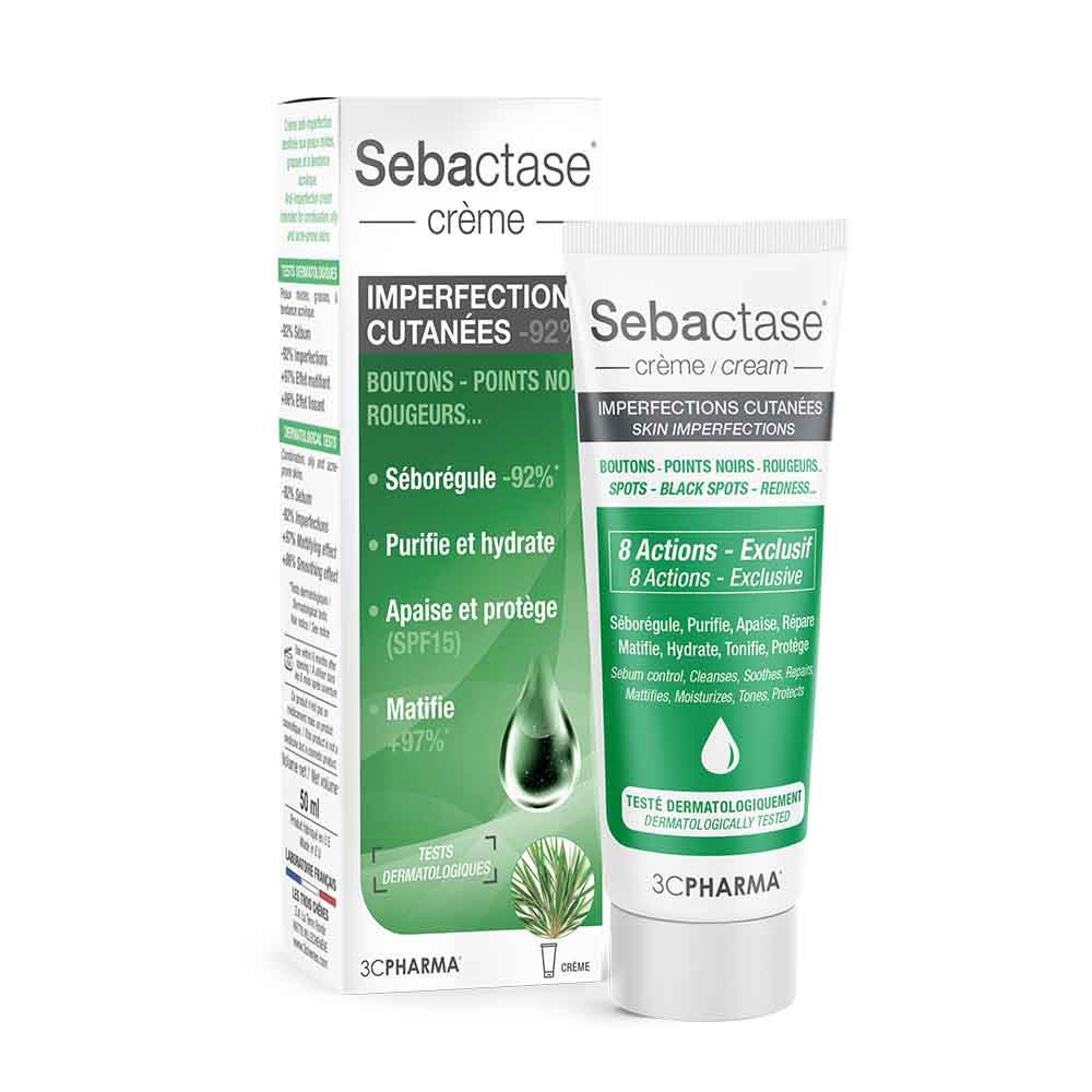 3C Pharma Creme Imperfections Cutanees Sebactase 50ml