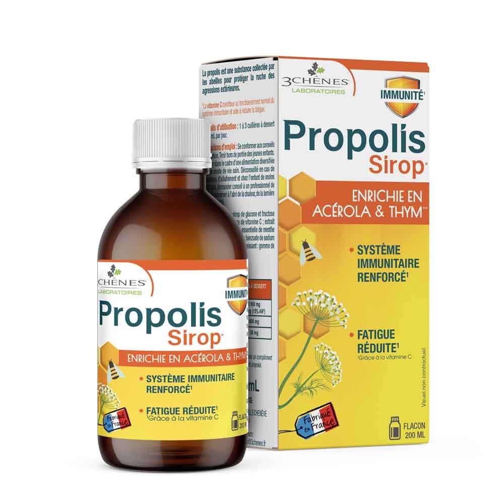 3 Chênes Propolis Sirop 200ml