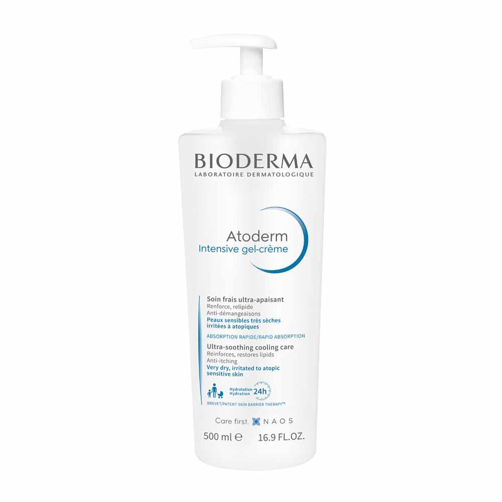 Bioderma Atoderm Intensive Gel-crème soin frais ultra-apaisant Peaux irritées à tendance atopique 500ml
