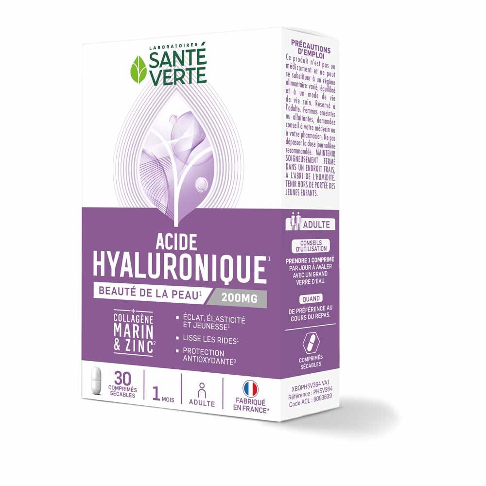Sante Verte Acide Hyaluronique 30 Comprimés