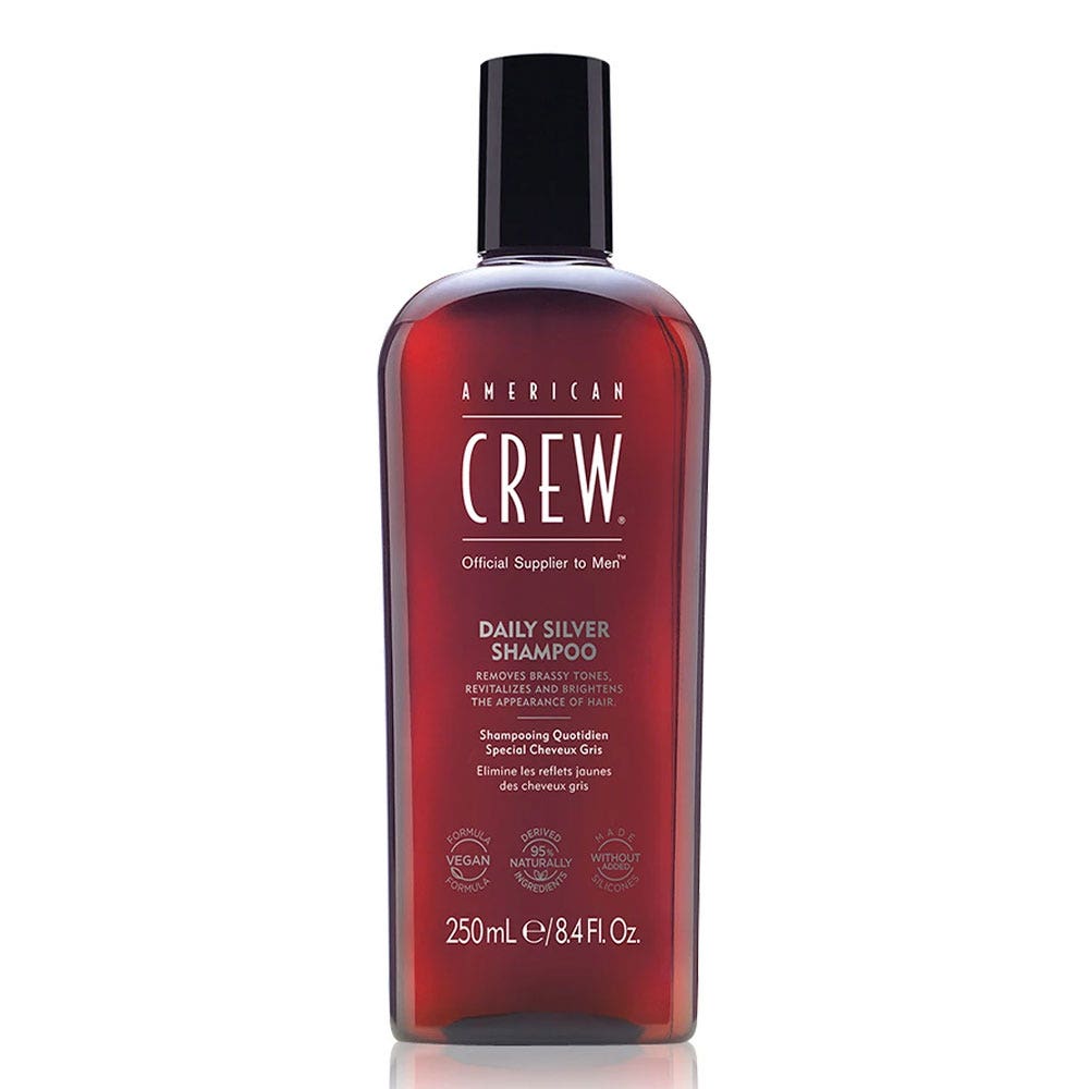 American Crew Daily Silver Shampoo Shampooing Quotidien Cheveux Gris 250ml