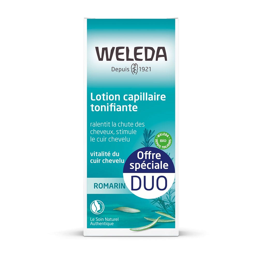 Weleda Lotion capillaire tonifiante 2x100ml