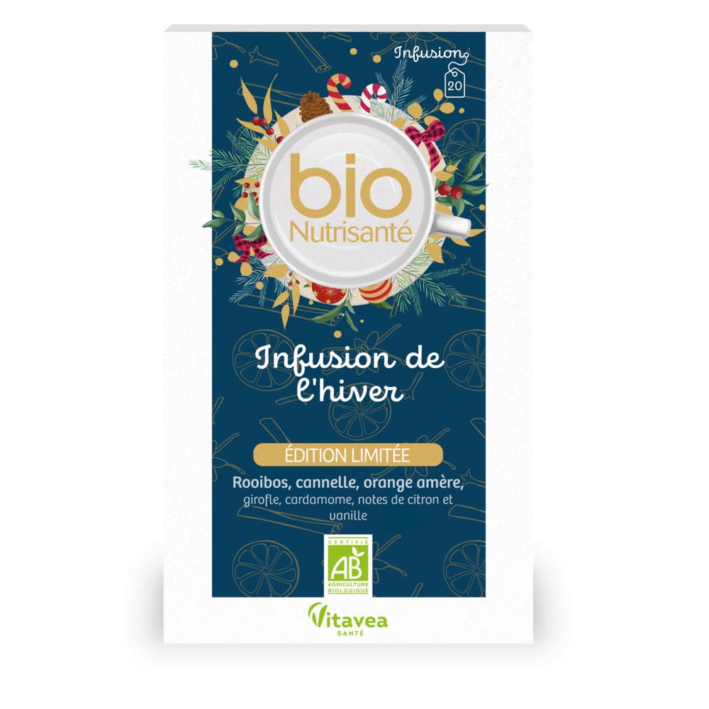 Vitavea Santé BioNutrisanté Infusion bio de L'hiver 20 sachets