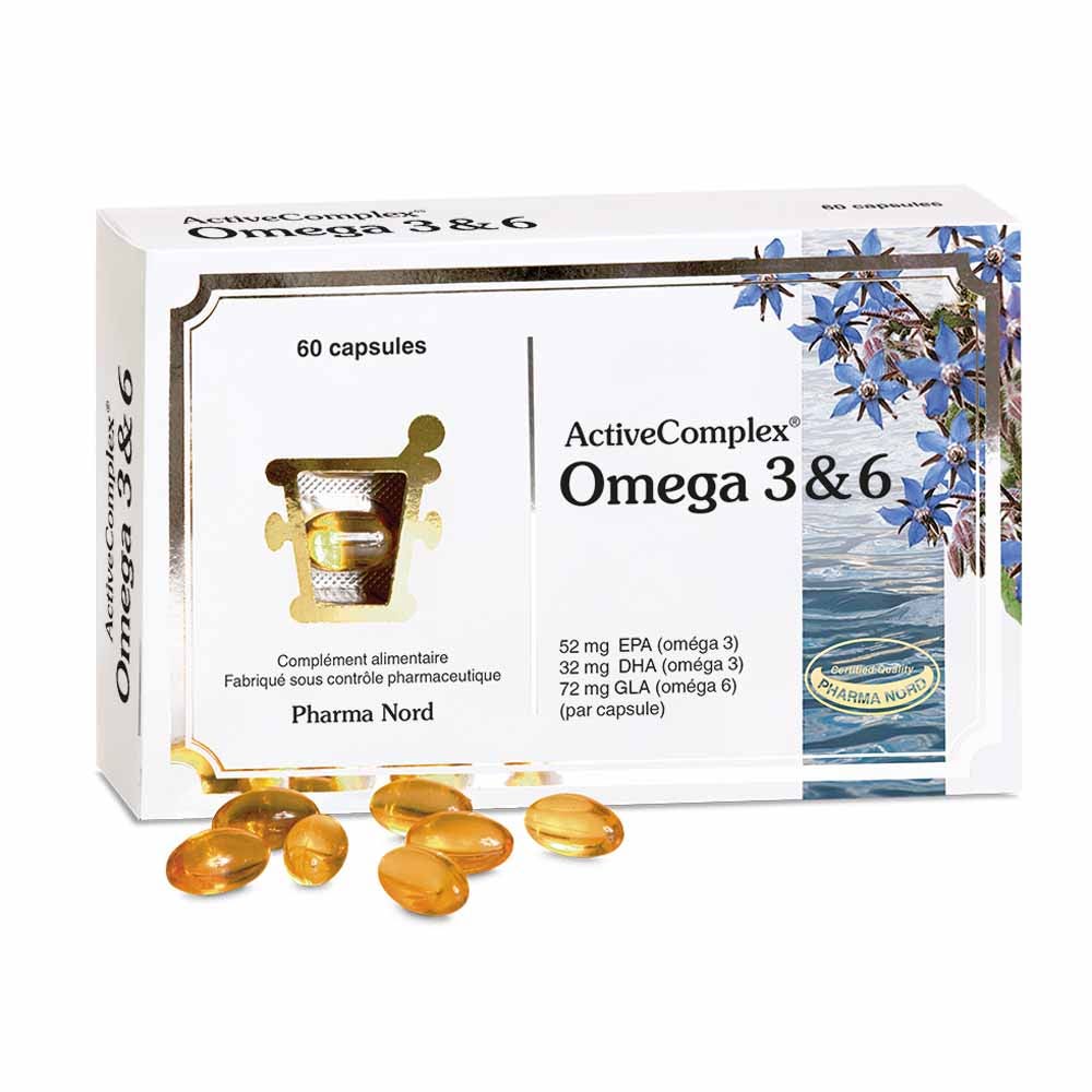 Pharma Nord ActiveComplex Omega 3&6 60 Capsules
