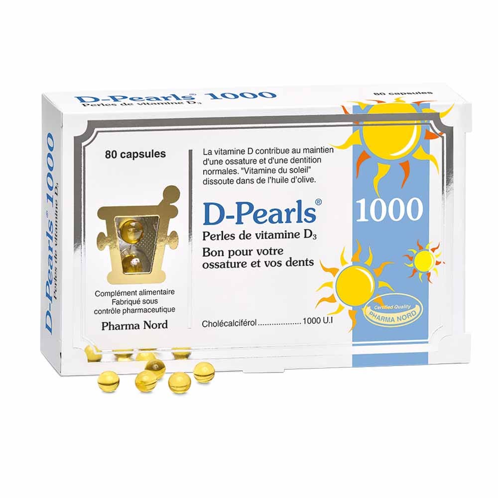 Pharma Nord D-pearls 1000 80 Capsules