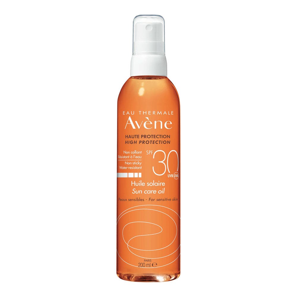 Avène Solaire Huile Haute Protection Peaux Sensibles Spf30 200ml