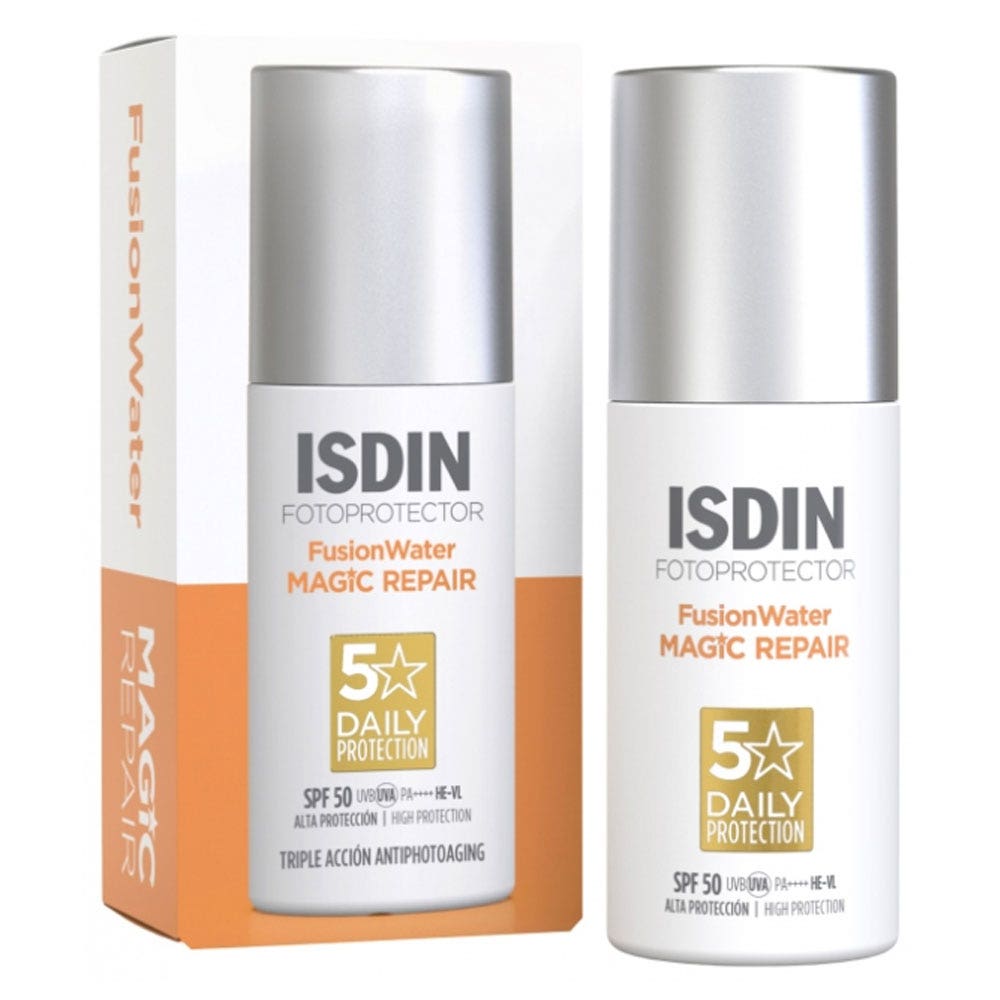 Isdin FusionWater Magic Repair Crème Solaire SPF50 50ml