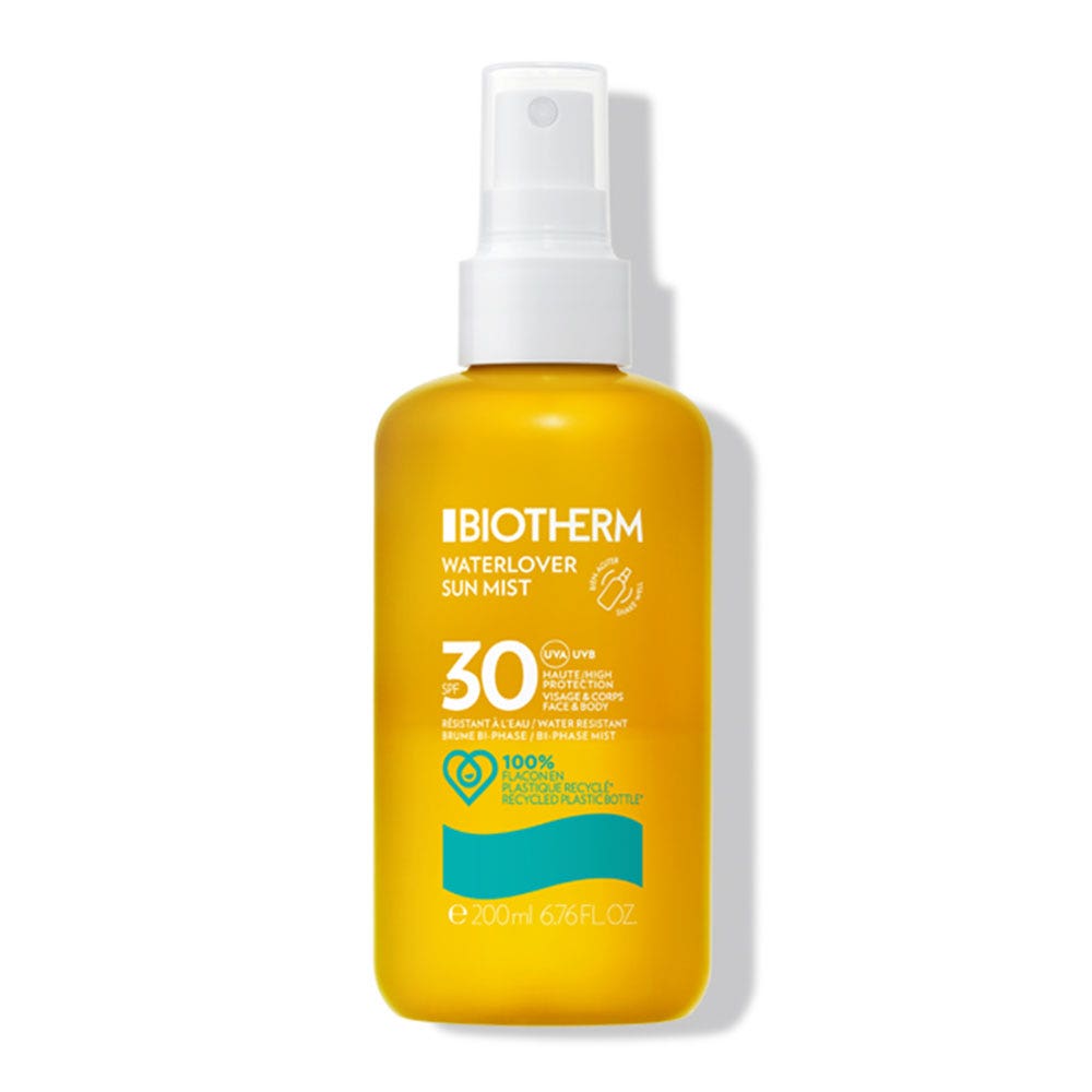 Biotherm WaterLover Creme SPF30 brume ecoresponsable Solaire Sun mist 200ml