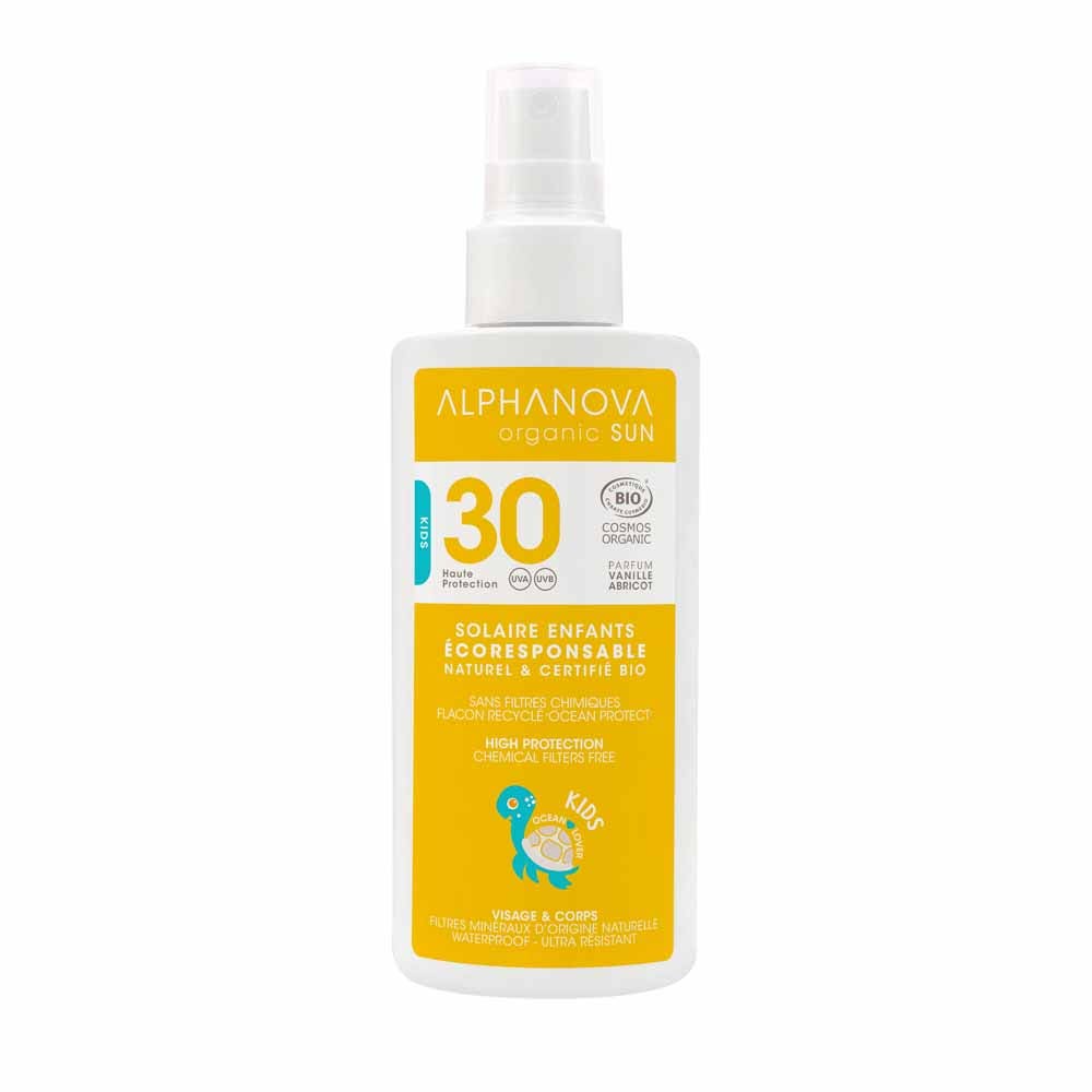 Alphanova Organic Sun Kids Creme Solaire Spf30 Bio 125g