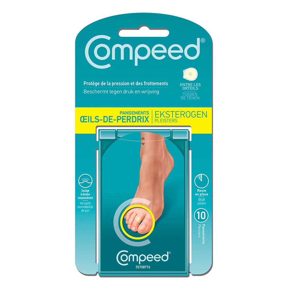 Compeed Pansements Oeils De Perdrix unité x10