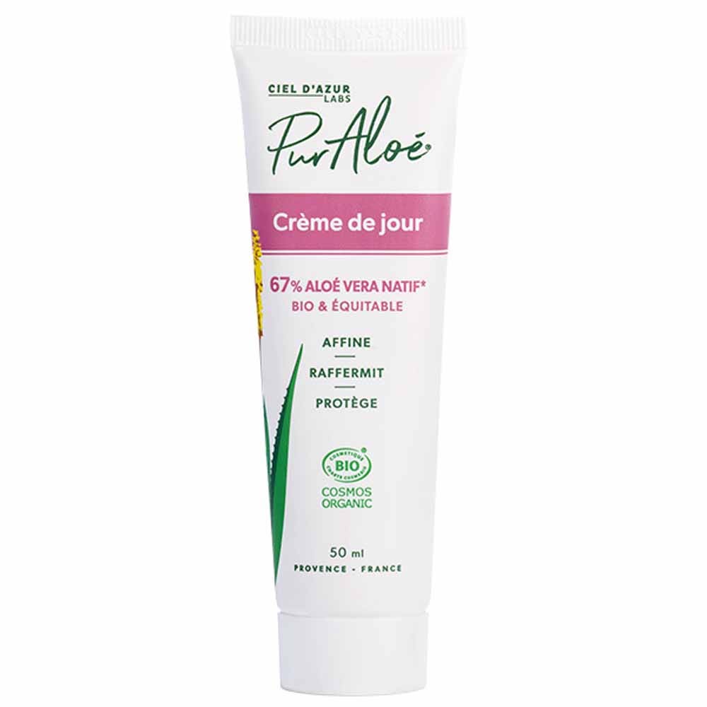 Pur Aloé Creme Visage A L'aloe Vera 67% Bio 50ml