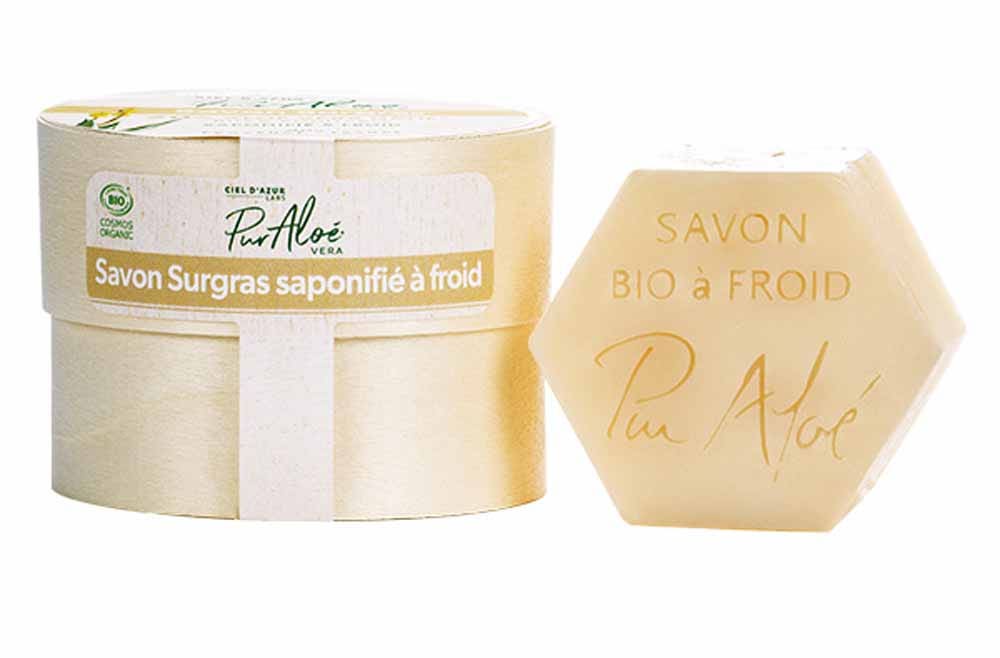 Pur Aloé Savon Surgras Bio Aloe Vera 20% 90g