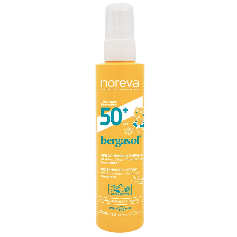 Noreva Bergasol Spray invisible Enfant SPF50+ 200ml