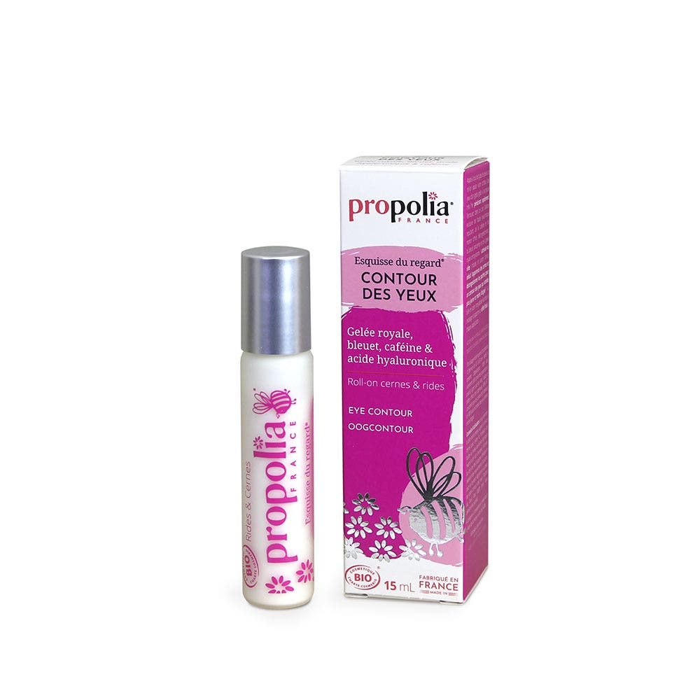 Propolia Contour Des Yeux Roll On Bio Esquisse Du Regard 15ml