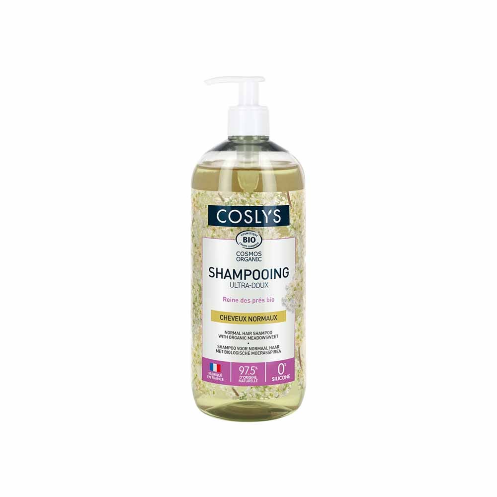 Coslys Shampooing ultra doux bio Cheveux normaux 1L