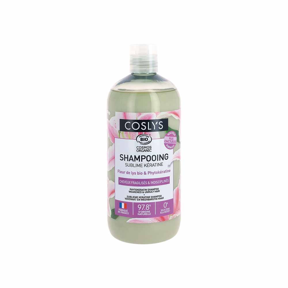 Coslys Shampooing Sublime Keratine Bio Cheveux fragiles 500ml