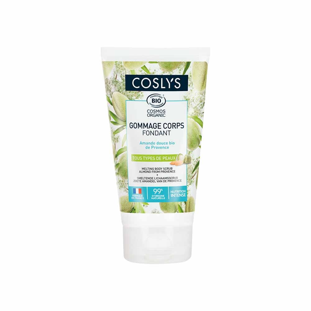 Coslys Gommage corps fondant bio Amande douce 150g