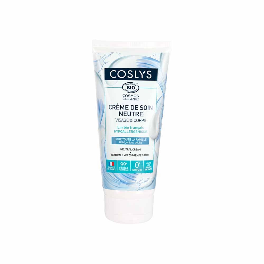 Coslys Corps Crème de soin neutre Bio Pour toute la famille 200ml