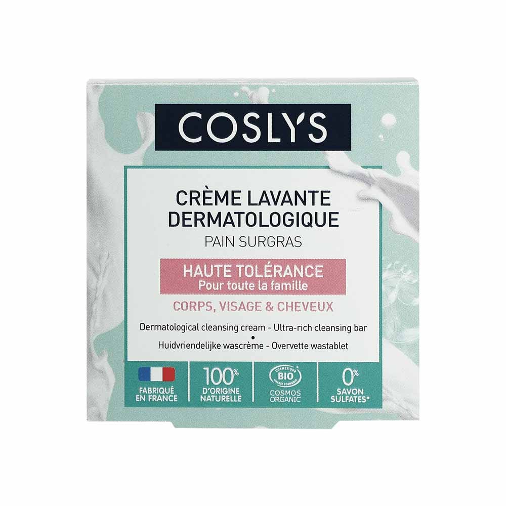 Coslys Crème Lavante Pain Surgras Visage, Corps et Cheveux Pour Toute La Famille 85g