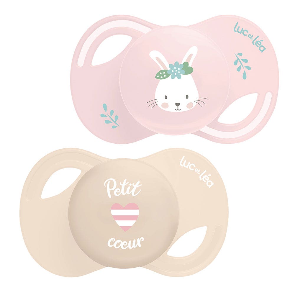Luc Et Lea Sucettes anatomiques Extra-fines De 0 a 6 mois x2