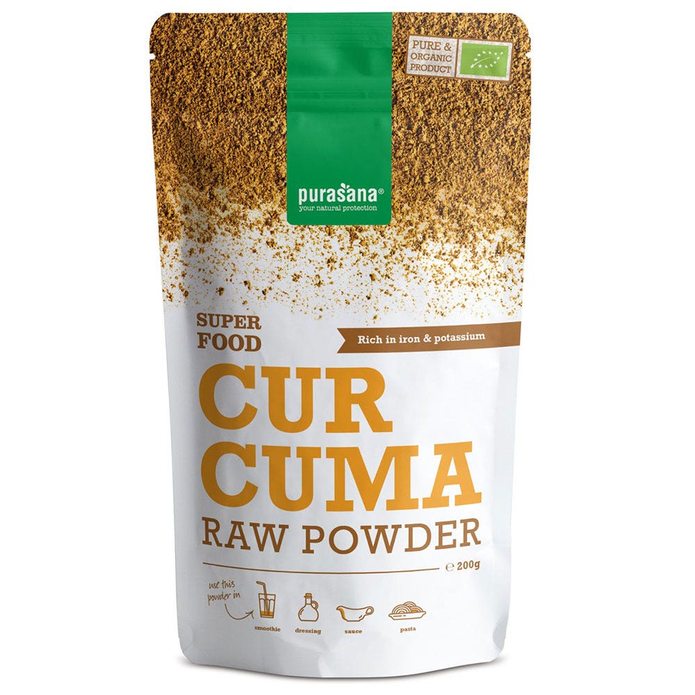 Purasana Super Food Curcuma Poudre Bio 200g