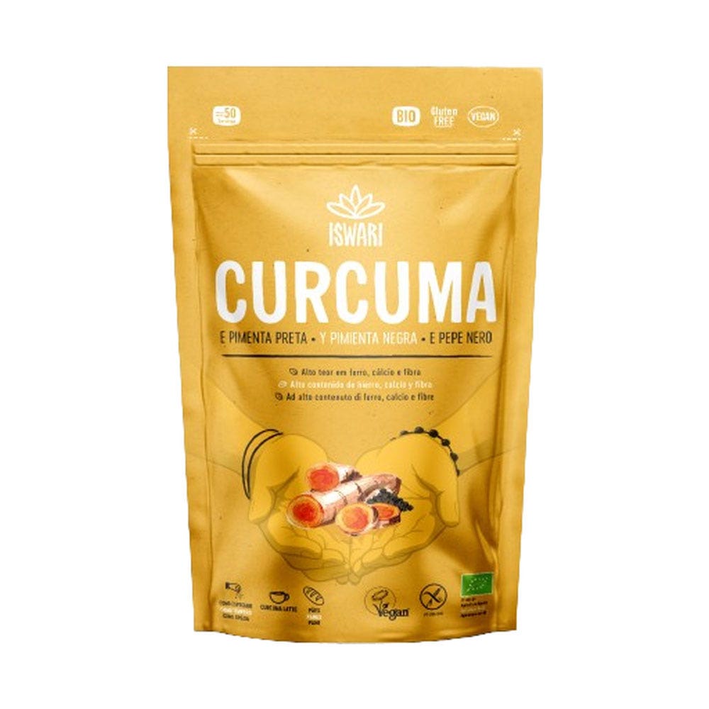 Iswari Super Aliment Pur Curcuma et Poivre noir Bio 150g