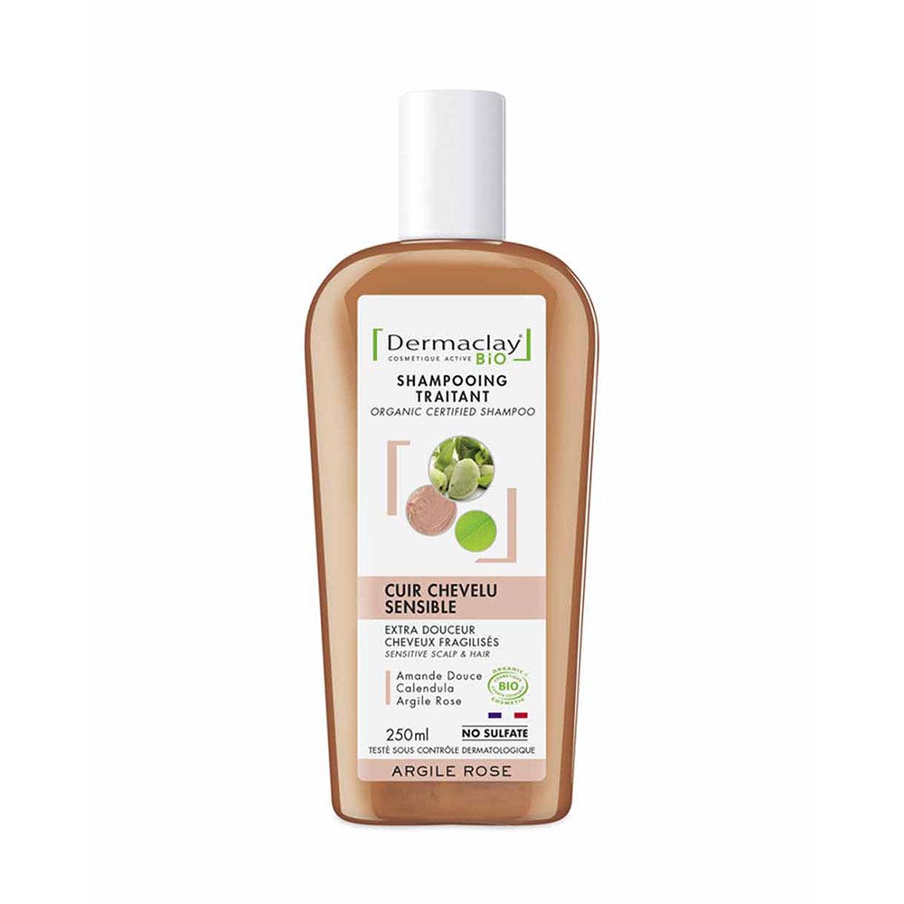 Dermaclay Organic Shampoo Sensitive Scalp 250ml