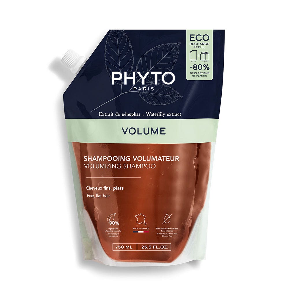 Phyto Paris Recharge Shampooing Volumateur Cheveux Fins, Plats 750ml